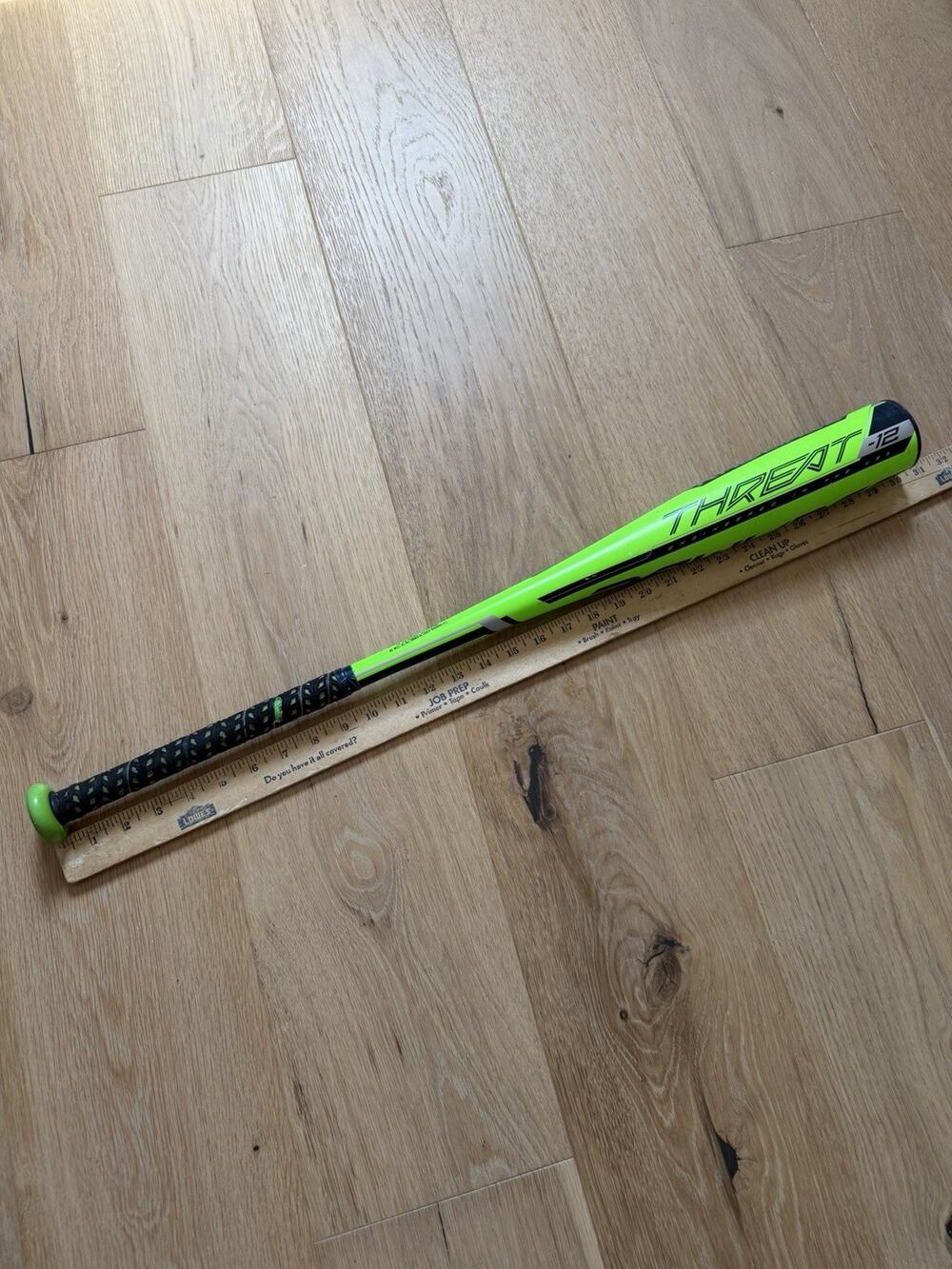 Rawlings Lime Threat USA Baseball Bat, 2 5/8" Wide 30” Length 18 Oz Composite